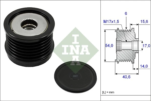 Alternator Freewheel Clutch